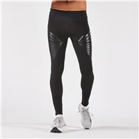 Decathlon Men's Run Compress 900 RHEON Muscle Support Tights - Black - UK 30