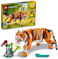 LEGO Creator 3in1 Majestic Tiger Animal Building Toy 31129