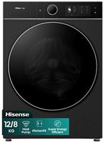 Hisense KitchenFit WD5I1245BBRH 12KG/8KG 1400 Spin Washer Dryer - Black