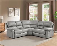 Argos Home Toby Recliner Corner Sofa - Grey
