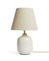 Habitat Aquilla Ceramic Table Lamp - Cream & Beige