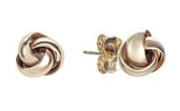 Revere 9ct Yellow Gold Knot Stud Earrings