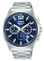 Lorus Men's Stainless Steel Blue Dial Bracelet Watch