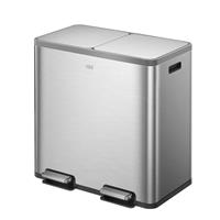 EKO Ecocasa Plus 80 Litre Kitchen Recycling Bin - Stainless Steel