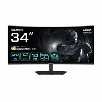 Gigabyte G34WQC2 34 Inch QHD 200Hz Gaming Monitor