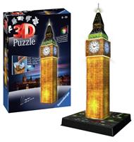 Big Ben At Night 216 Piece 3D Puzzle