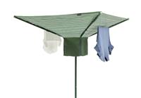 Argos Home 45m 4 Arm Rotary Airer with Shower Cover