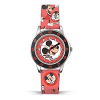 Disney Kids Time Teacher Mickey Mouse Silicone Strap Watch