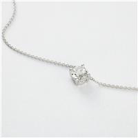Revere 9ct White Gold Lab Grown Diamond Necklace