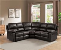 Argos Home Toby Recliner Corner Sofa - Chocolate