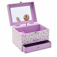 Disney Pastel Princess Rapunzel Musical Jewellery Box