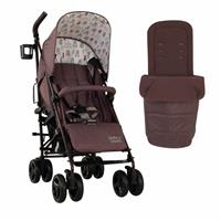 Cosatto Supa 3 Pushchair Bear Hug - Brown