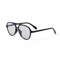 Freedom Black Aviator Blue Light Glasses