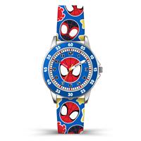 Marvel Spiderman Kids Time Teacher Silicon Strap Watch