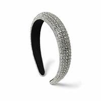 Freedom Silver Tone Crystal Headband