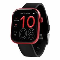 Reflex Active Spectra Black Silicone Strap Smart Watch