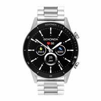 Sekonda Active Lux Silver Stainless Steel Smart Watch