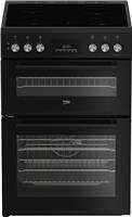 Beko FTC6731K 60cm Twin Cavity Electric Cooker - Black