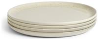 Habitat Evora 4 Piece Stoneware Side Plates - Natural