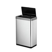 EKO Mirage X 40 Litre Kitchen Sensor Recycling Bin - Stainless Steel