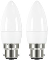 Argos Home 4.2W LED BC Dimmable Light Bulb - 2 Pack