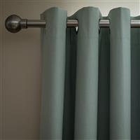 Habitat Plain Blackout Eyelet Curtains - Sage