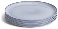 Habitat Evora 4 Piece Stoneware Dinner Plate - Blue