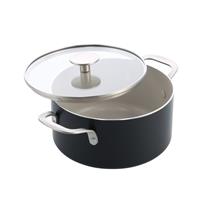KitchenAid Black Aluminium 20cm Casserole Dish
