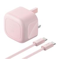 Belkin 30W USB-C PD Charger & 2m USB-C Braided Cable - Blush