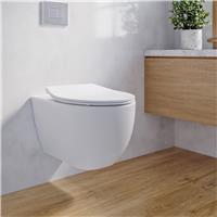 Bemis Click and Clean Toilet Seat - White