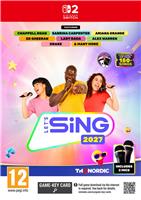 Let's Sing 2027 2 Mic Bundle Nintendo Switch 2 Game Pre-Order