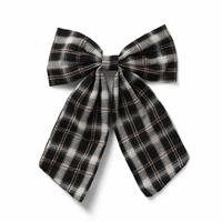 Freedom Oversized Checked Bow Hair Clip