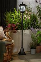 Argos Home Metro Solar Lamp Post - Black