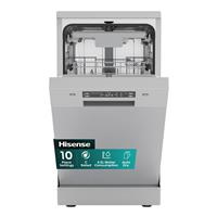 Hisense HS523C15XUK Slimline Dishwasher - Stainless Steel