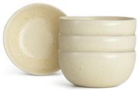 Habitat Evora 4 Piece Cereal Bowl - Natural