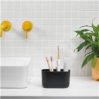 ReBorn Large Bathroom Caddy - Black