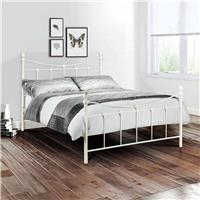 Julian Bowen Rebecca Kingsize Bedframe - White