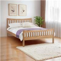 Julian Bowen Bergamo Kingsize Bedframe - Oak