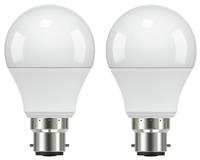 Argos Home 7.2W LED BC Light Bulb - 2 Pack