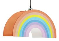 Habitat Kids Rainbow Paper Shade - Multicoloured