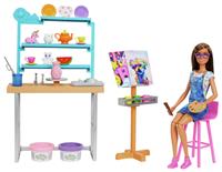 Barbie Relax and Create Art Studio Playset and Doll