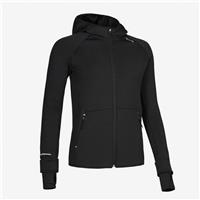 Decathlon Women's Run 500 Warm Running Jacket - Black - L