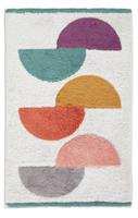 Habitat Brights Geo Tufted Cotton Bath Mat - Multicolour