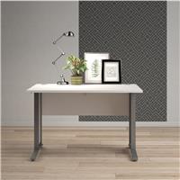 Furniture To Go Prima Desk - White and Grey