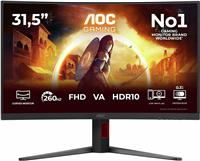 AOC C32G4Z 32 Inch 260Hz Full HD Curved Gaming Monitor