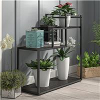 Dorel Weston Metal Plant Stand - Brown