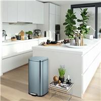 EKO Stella 30 Litre Kitchen Pedal Bin - Blue