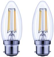 Argos Home 3.4W LED BC Light Bulb - 2 Pack