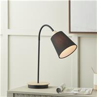 Pacific Juna Metal Table Lamp - Black