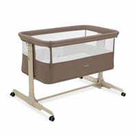 Babymore Neera Bedside Crib - Mocha